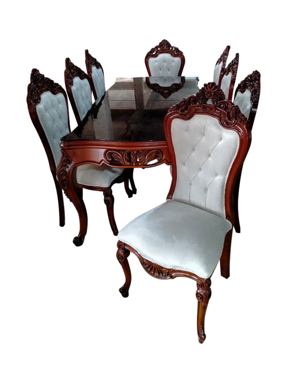 DETROIT Dining Table — SPHINX FURNITURE Handmade Solid Wood Home Furniture